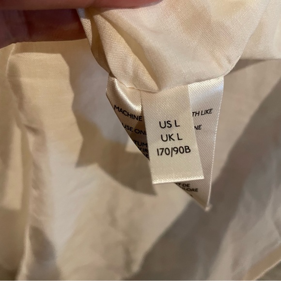 Anthropologie Edith Midi Skirt Blue Red Yellow Paisley Print Women’s Large - Picture 12 of 14